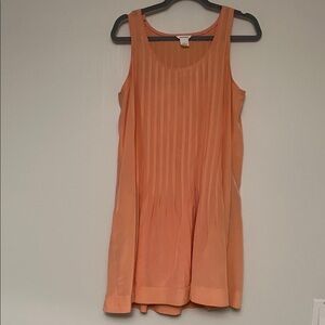 Club Monaco 100% Silk Tank Dress